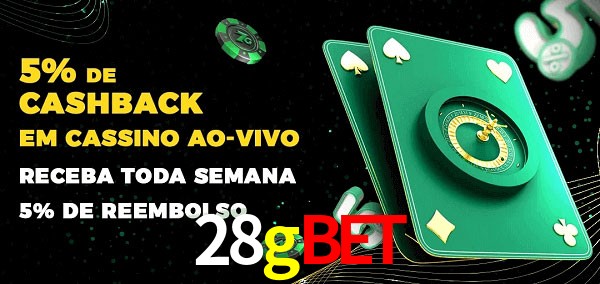 Promoções do cassino ao Vivo 28gbet
